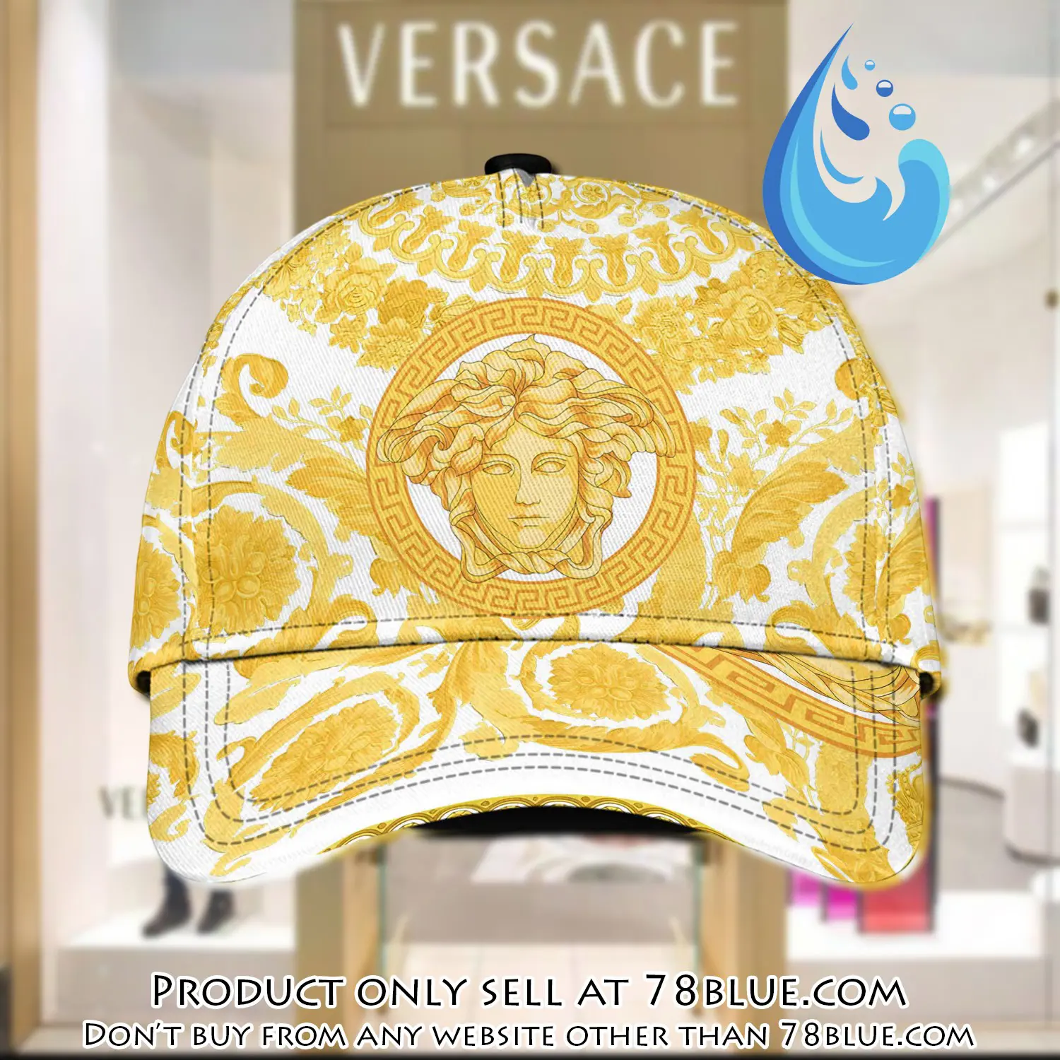 Versace luxury cap print 3d trending cap ctc1133 78b5851262